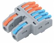 Клемма разветвительная 2х6 (0,08-4мм2) СМК-422-6