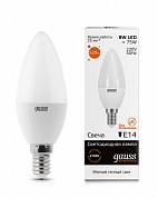 Gauss LED 8w-2700-E14 свеча