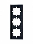 Зима Рамка 3-ая черная